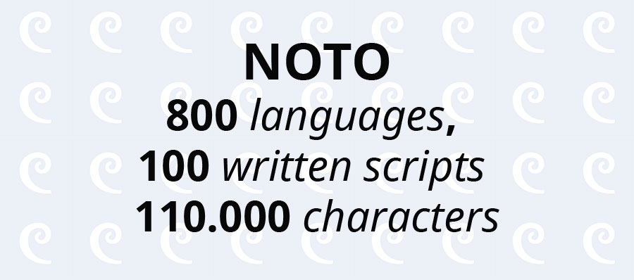 Preview image for Google and Monotype Release Noto Font for All Languages