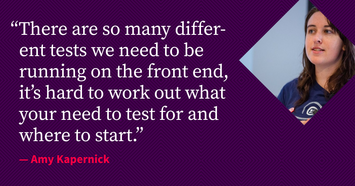 Preview image for Twelve Days of Front End Testing