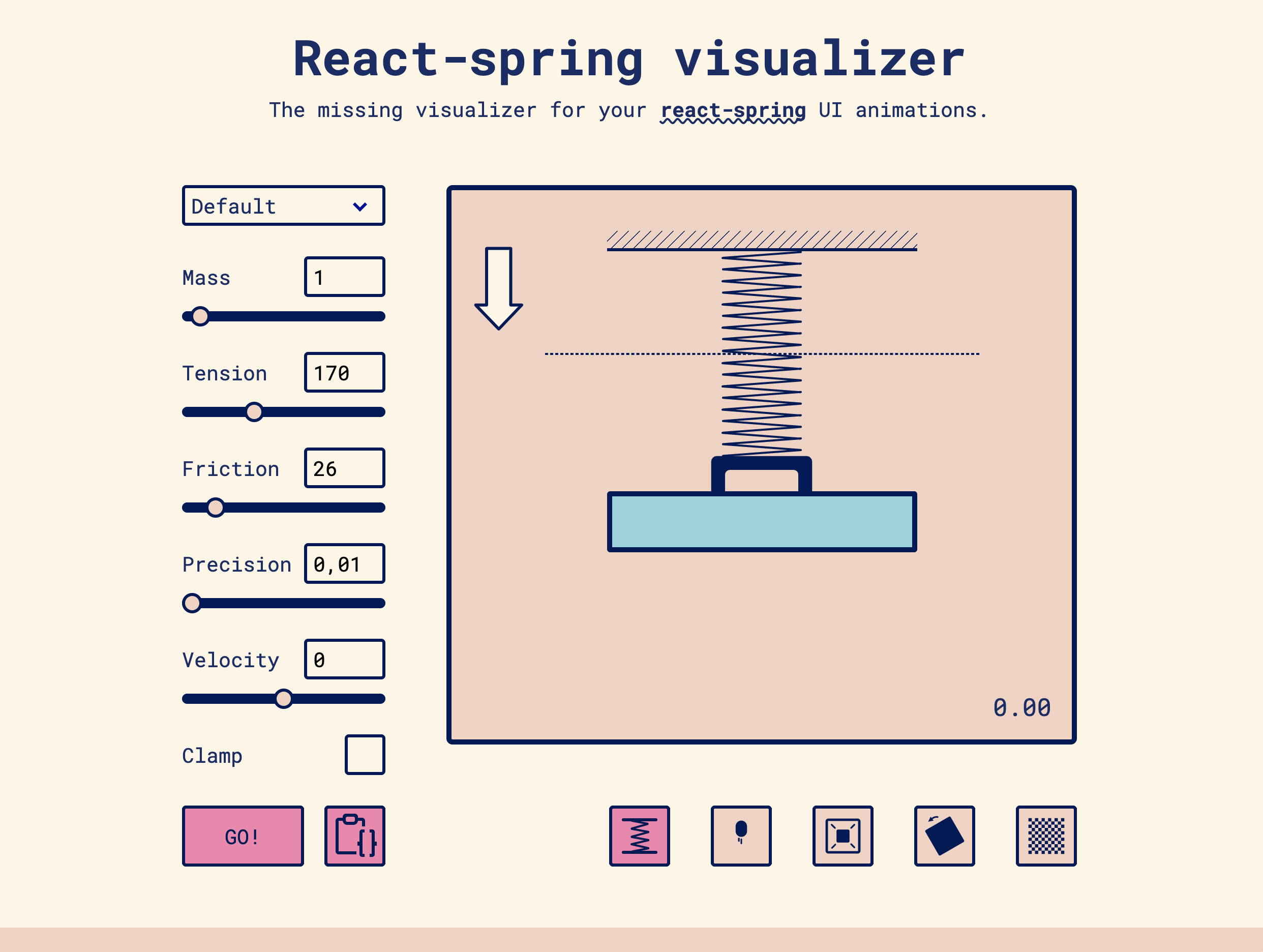 Preview image for React-spring visualizer