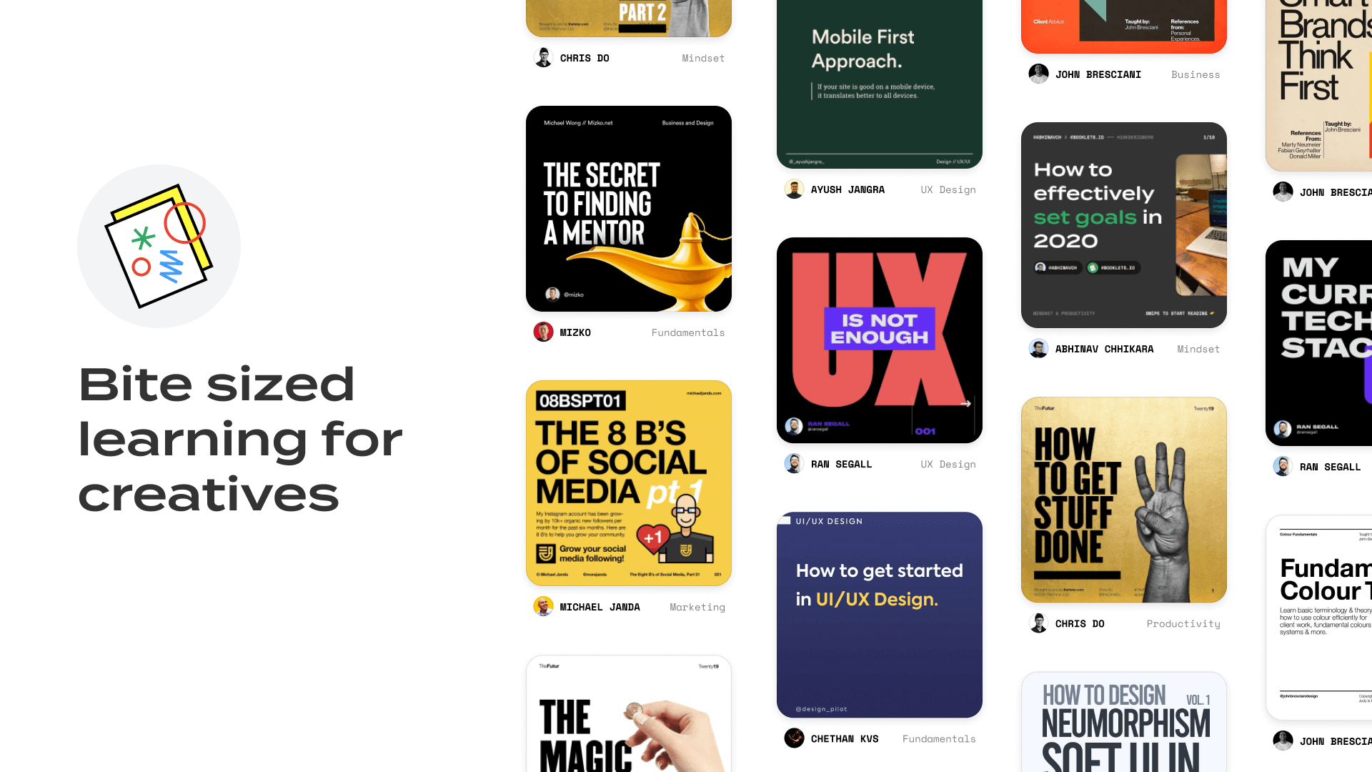 Preview image for Booklets.io – Bite Sized Learning