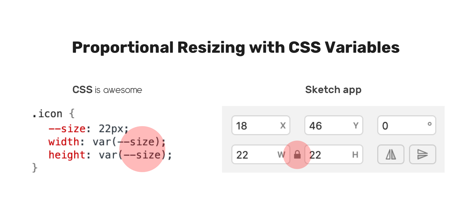 Preview image for Proportional Resizing with CSS Variables