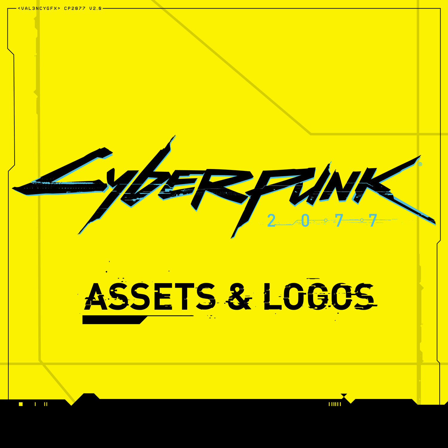 Preview image for Cyberpunk 2077 Assets — Logos and Vectors