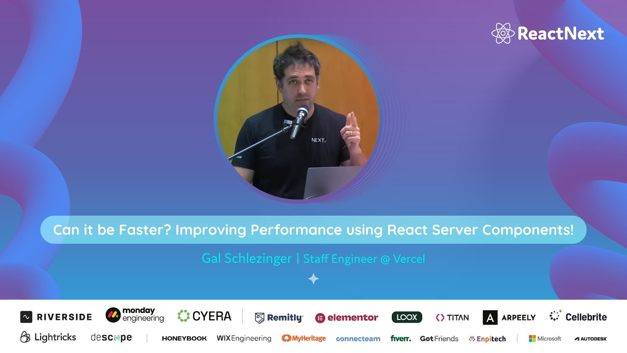 Preview image for Improving Performance using React Server Components!
