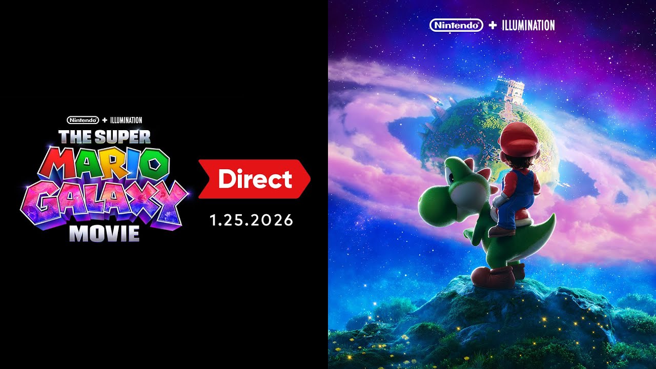 Preview image for The Super Mario Galaxy Movie Direct 1.25.2026